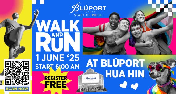 Hua Hin Pride walk & run by Bluport Hua Hin